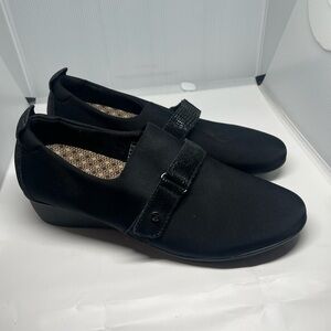 Revere Genoa Black Stretch Loafer Shoes 11M